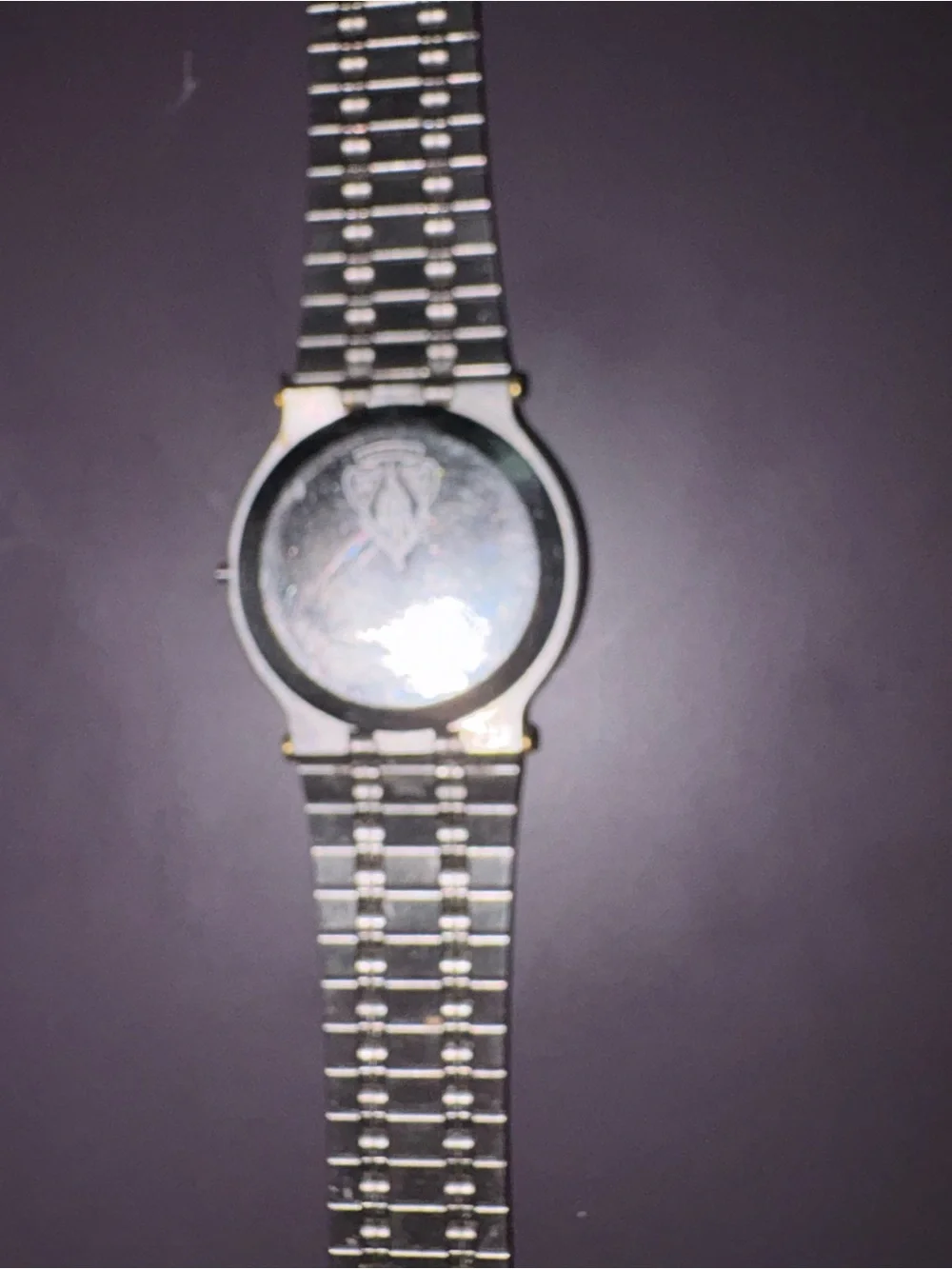 Stainless Steel Silver Smartwatch-Style Wearable